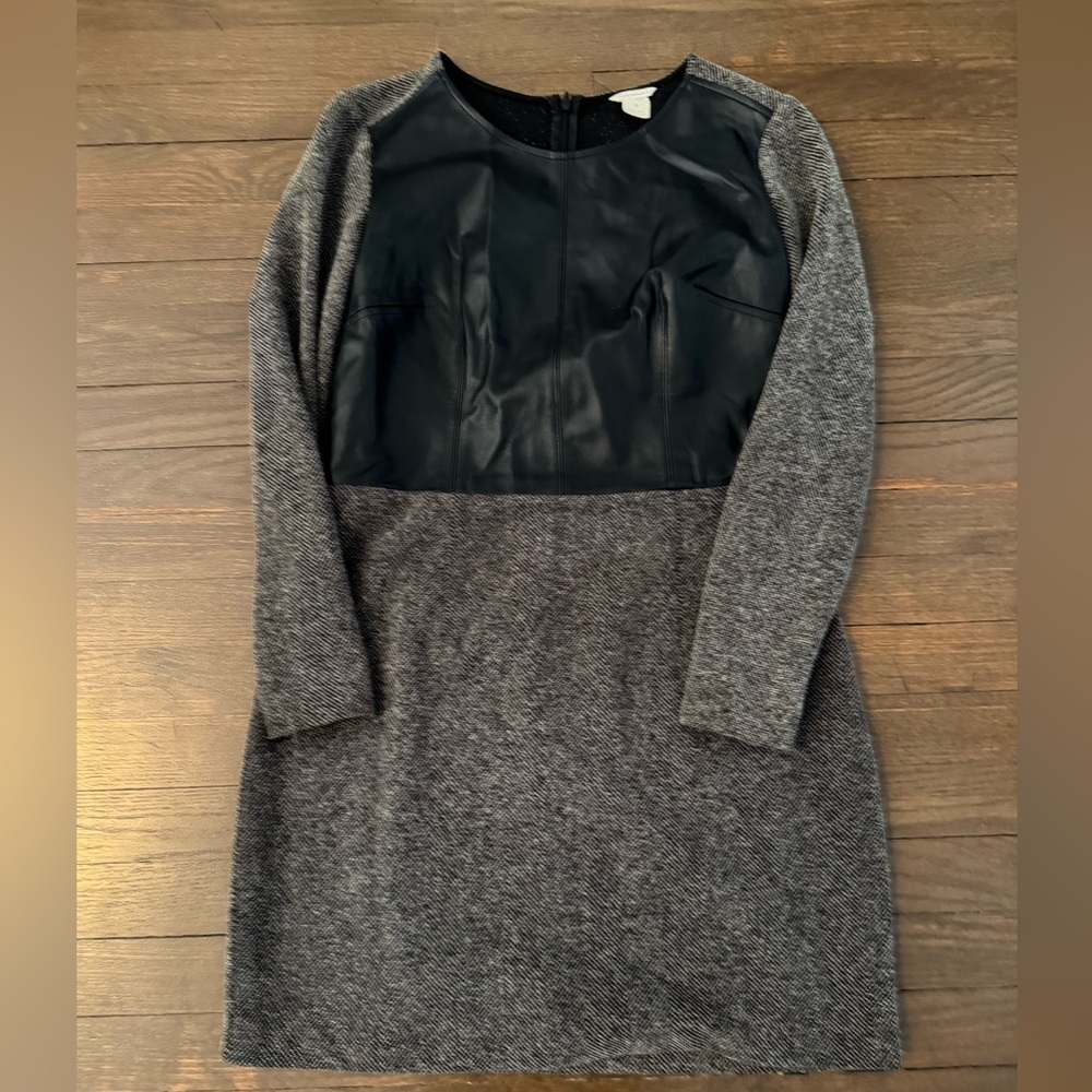 Club Monaco Dress with Leather